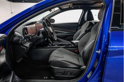 Intense Blue 2023 Hyundai ELANTRA N Line