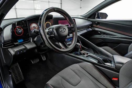 Intense Blue 2023 Hyundai ELANTRA N Line