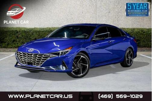 Intense Blue 2023 Hyundai ELANTRA N Line