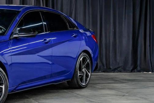 Intense Blue 2023 Hyundai ELANTRA N Line