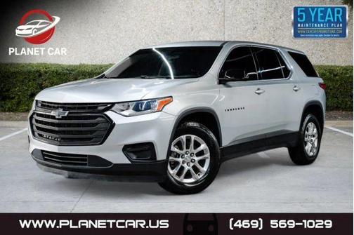 Silver Ice Metallic 2020 Chevrolet Traverse LS