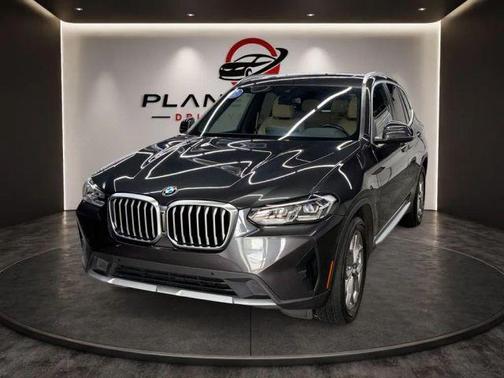 Dark Graphite Metallic 2022 BMW X3 sDrive30i