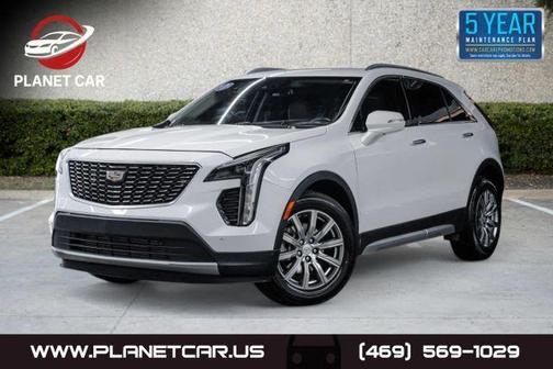 Crystal White Tri-Coat 2021 Cadillac XT4 Premium Luxury