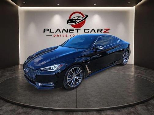 Black Obsidian 2018 INFINITI Q60 3.0t LUXE