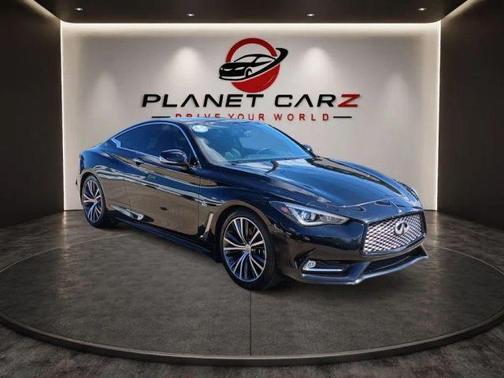 Black Obsidian 2018 INFINITI Q60 3.0t LUXE