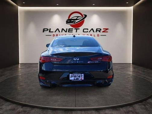 Black Obsidian 2018 INFINITI Q60 3.0t LUXE