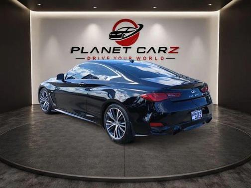 Black Obsidian 2018 INFINITI Q60 3.0t LUXE