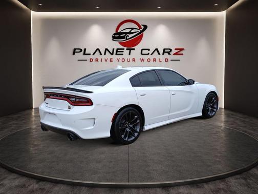 White Knuckle Clearcoat 2023 Dodge Charger Scat Pack