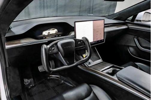 Pearl White 2022 Tesla Model S Base