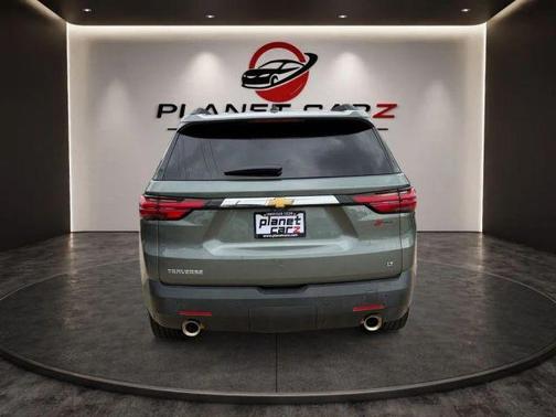 Silver Sage Metallic 2022 Chevrolet Traverse LT Cloth