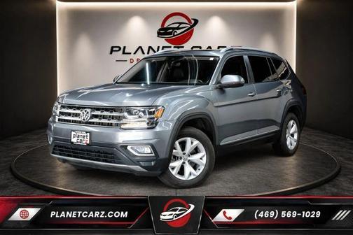 Platinum Gray Metallic 2018 Volkswagen Atlas 3.6L SEL