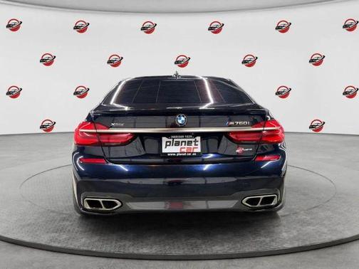 Azurite Black Metallic 2018 BMW M760 i xDrive