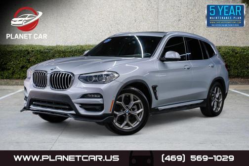 Glacier Silver Metallic 2020 BMW X3 sDrive30i