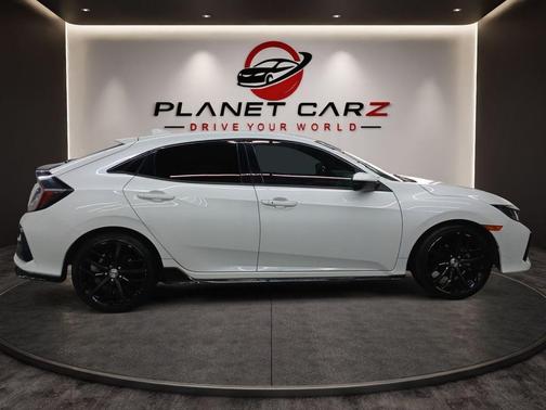 Platinum White 2020 Honda Civic Sport