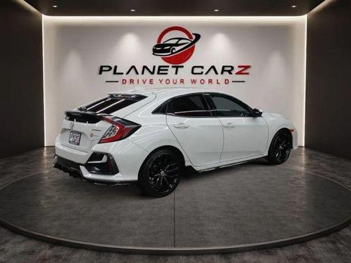Platinum White 2020 Honda Civic Sport