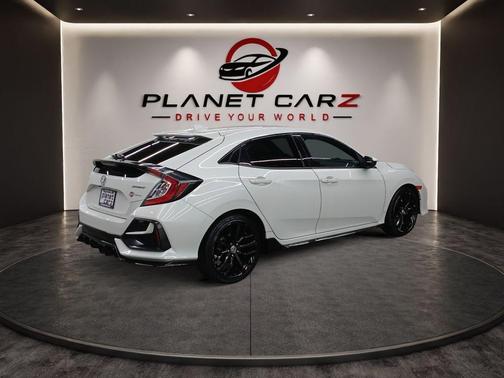 Platinum White 2020 Honda Civic Sport