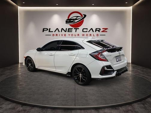 Platinum White 2020 Honda Civic Sport