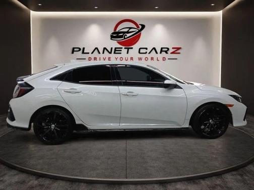 Platinum White 2020 Honda Civic Sport