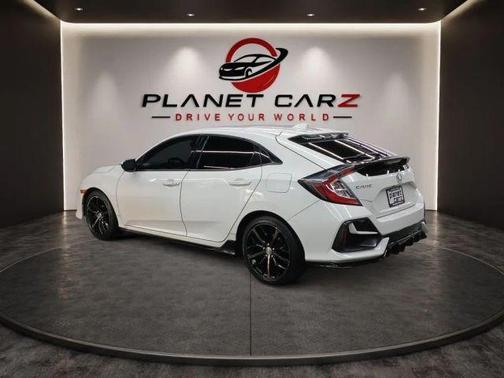 Platinum White 2020 Honda Civic Sport