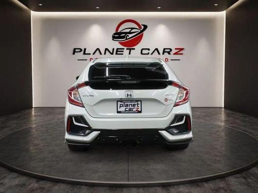 Platinum White 2020 Honda Civic Sport