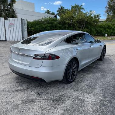 Silver 2017 Tesla Model S 75