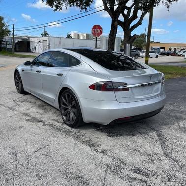 Silver 2017 Tesla Model S 75