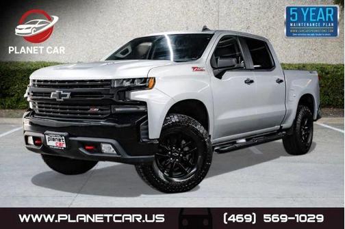 Silver Ice Metallic 2022 Chevrolet Silverado 1500 Limited LT Trail Boss