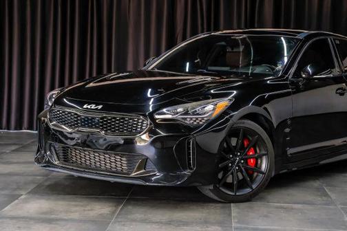Aurora Black 2022 Kia Stinger GT2