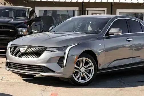 Satin Steel Metallic 2022 Cadillac CT4 Luxury