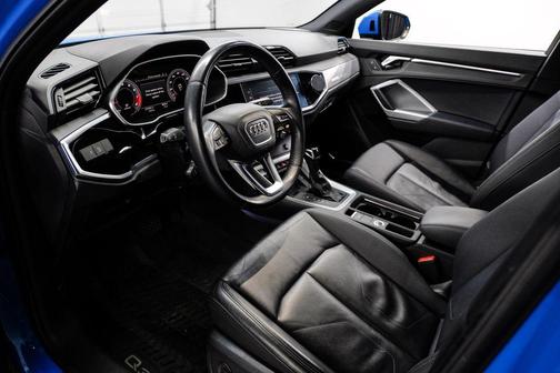 Turbo Blue 2020 Audi Q3 45 S line Prestige