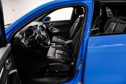 Turbo Blue 2020 Audi Q3 45 S line Prestige