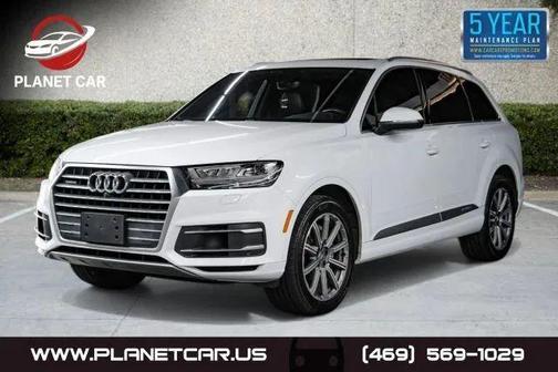 Glacier White Metallic 2019 Audi Q7 55 Premium Plus