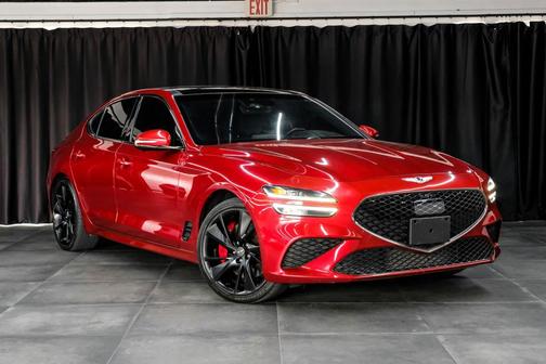Havana Red 2022 Genesis G70 3.3T