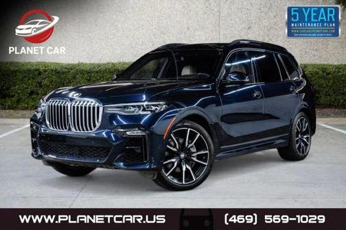 Carbon Black Metallic 2021 BMW X7 xDrive40i