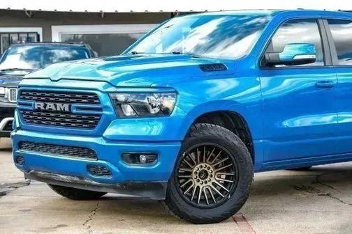 Hydro Blue Pearlcoat 2022 RAM 1500 Big Horn