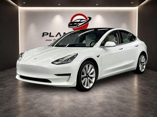 Pearl White 2020 Tesla Model 3 Long Range