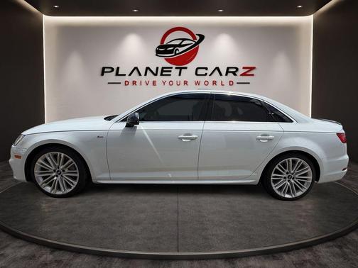 Glacier White Metallic 2017 Audi A4 2.0T Premium Plus