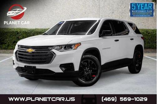 Summit White 2020 Chevrolet Traverse LS