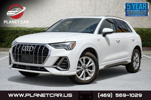 Ibis White 2023 Audi Q3 45 S line Premium