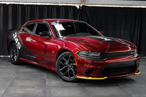 Maroon 2019 Dodge Charger R/T