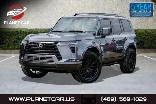 Gray 2025 Lexus GX 550 550 LUXURY+