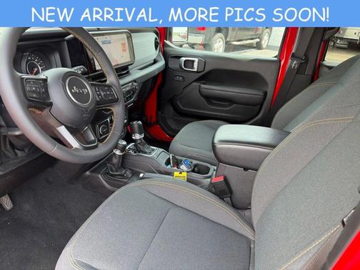 Firecracker Red Clearcoat 2024 Jeep Wrangler Sport