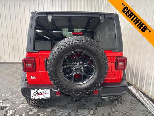 Firecracker Red Clearcoat 2024 Jeep Wrangler Sport