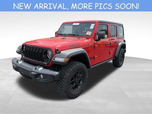 Firecracker Red Clearcoat 2024 Jeep Wrangler Sport