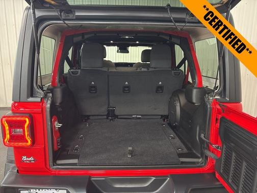 Firecracker Red Clearcoat 2024 Jeep Wrangler Sport