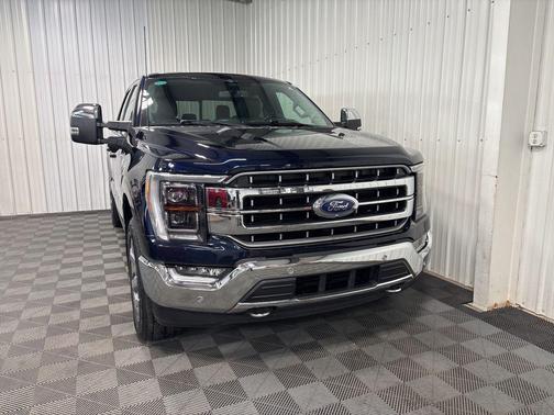 Antimatter Blue Metallic 2023 Ford F-150 Lariat