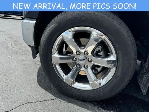 Antimatter Blue Metallic 2023 Ford F-150 Lariat