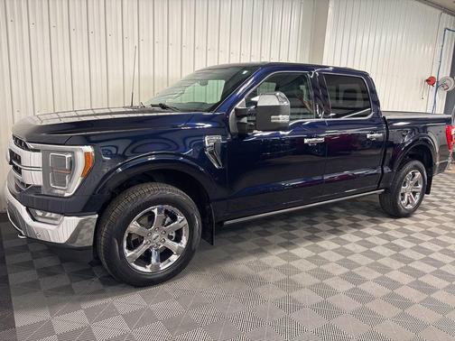 Antimatter Blue Metallic 2023 Ford F-150 Lariat