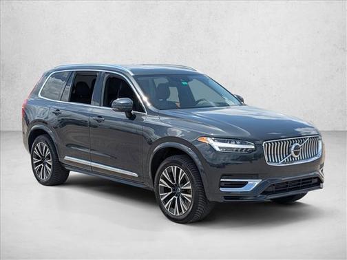 Savile Grey Metallic 2022 Volvo XC90 Recharge Plug-In Hybrid T8 Inscription Expression 7 Passenger