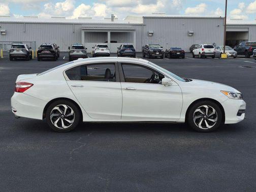 White Orchid Pearl 2016 Honda Accord EX